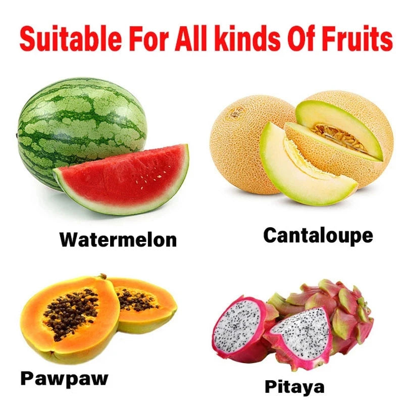 Stainless Steel Windmill Watermelon Cutter – Fruit Slicer & Watermelon Digger Kitchen Gadget