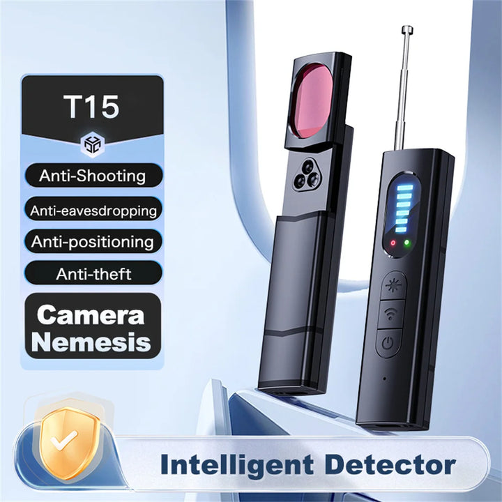 Anti-Spy Hidden Camera & GPS Detector – RF Signal Scanner for Bug & Listening Device Detection