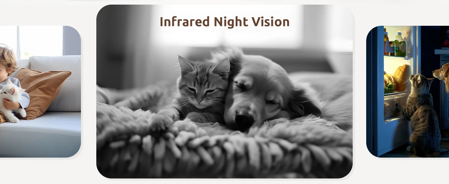 Blurams A31S 2-Pack Indoor Security Cameras – 2K HD with One-Touch Call