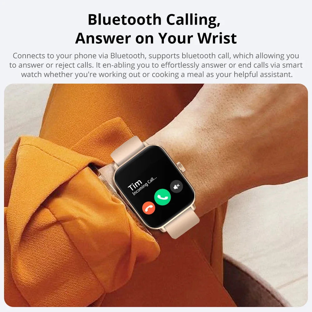 COLMI P81 Smart Watch – 1.9" Screen, Voice Calling & 24H Health Monitor