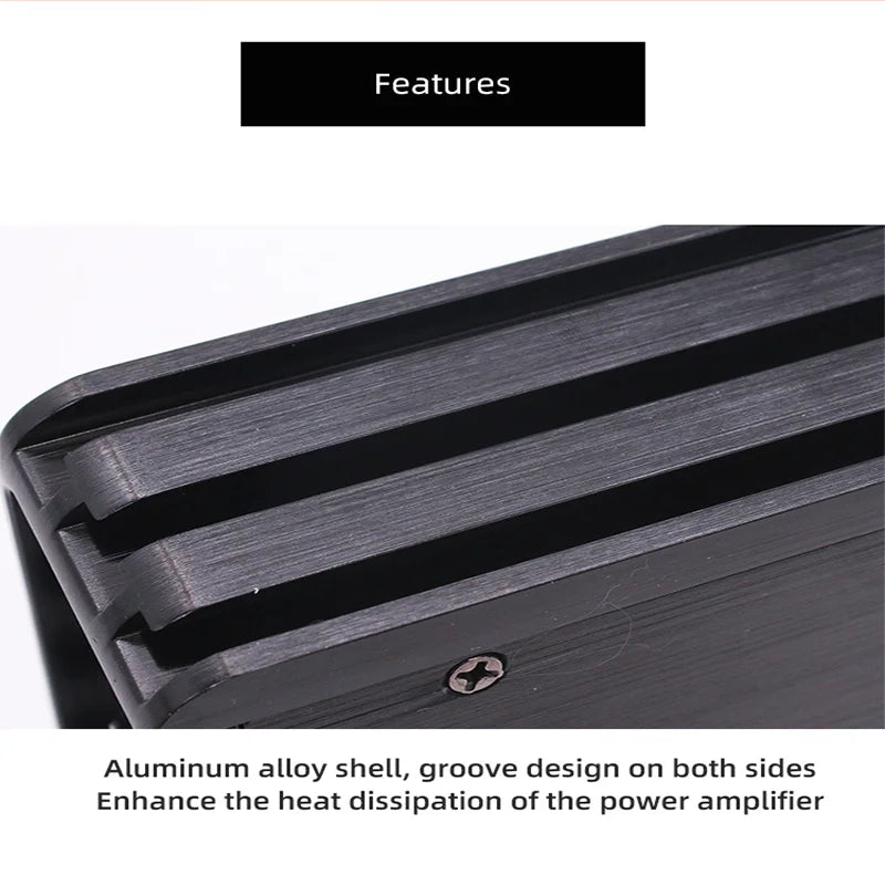 4×60W DSP Car Audio Amplifier – Class AB, Non-Destructive Install, Android Screen Compatible