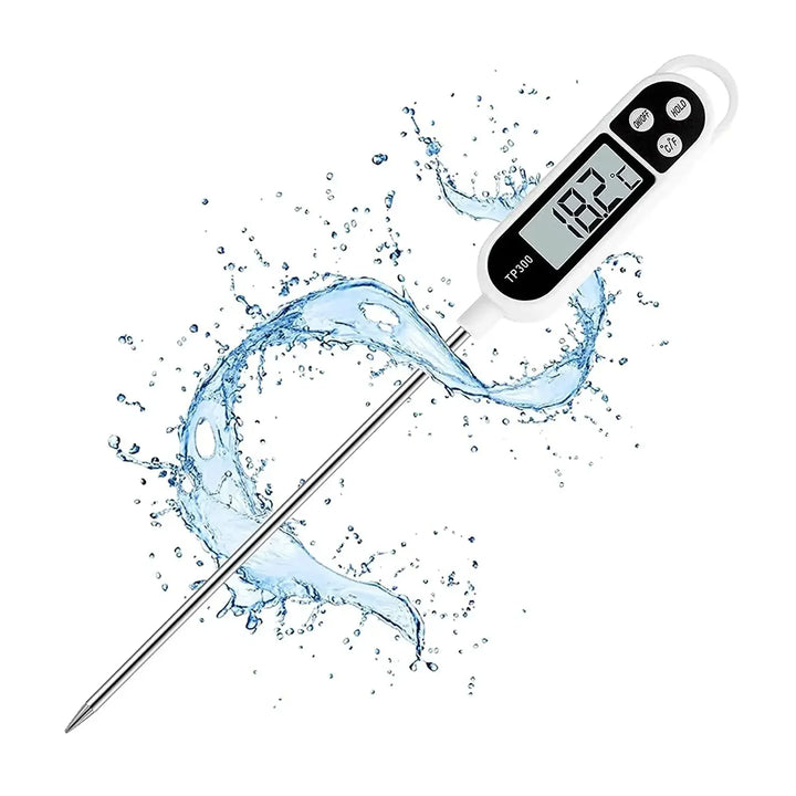 Digital Kitchen Thermometer – Electronic Food & Meat Temperature Measuring Tool with LCD Display