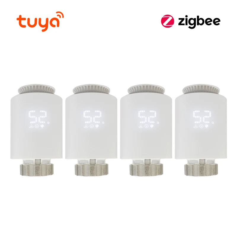 Tuya ZigBee 3.0 Smart TRV – Thermostatic Radiator Valve with Alexa & Google Home Support