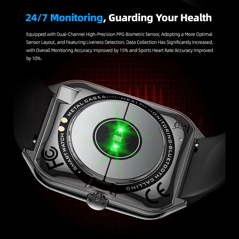 Xiaomi Ultra Thin Smart Watch – 1.96" AMOLED HD Display, Call & Reminder