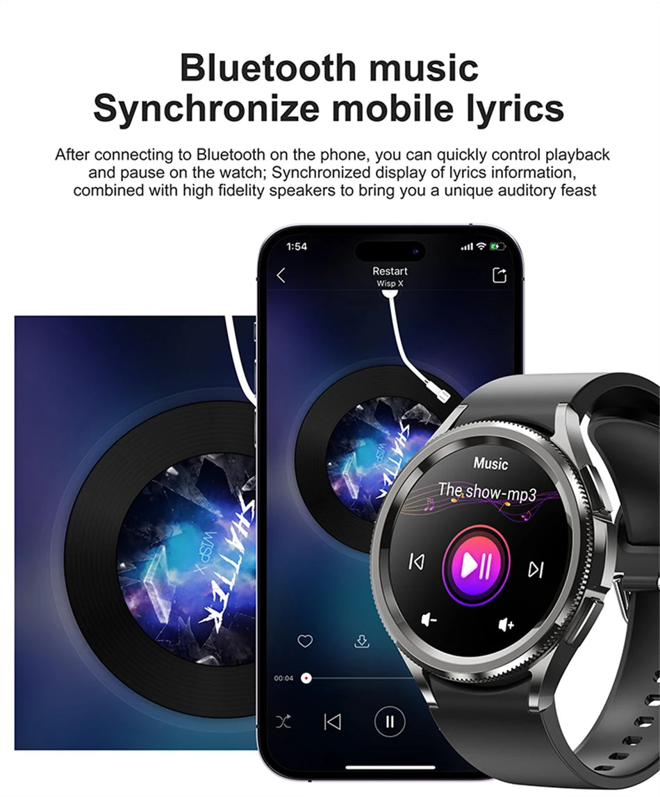Samsung Galaxy Watch6 Classic – GPS Smartwatch with Bluetooth Call & Health Tracking
