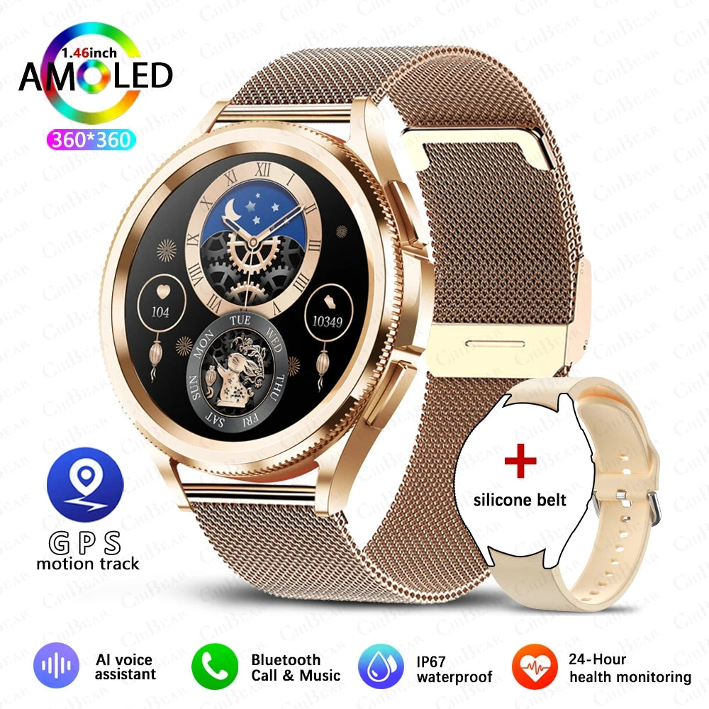 Samsung Galaxy Watch6 Classic – GPS Smartwatch with Bluetooth Call & Health Tracking