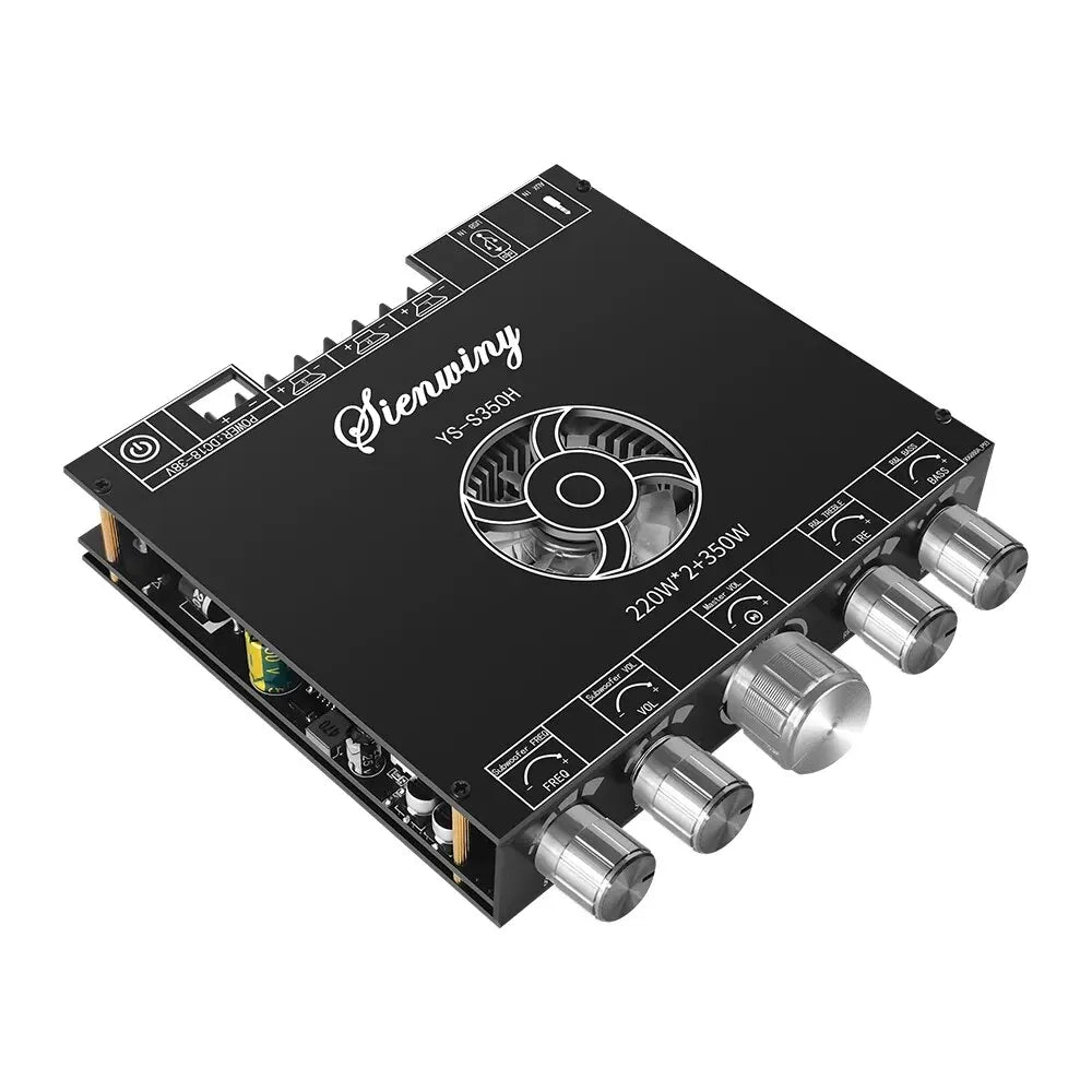 YS-S350H 2.1 Channel Bluetooth 5.1 Amplifier – TPA3251, 220W×2 + 350W Sub Output