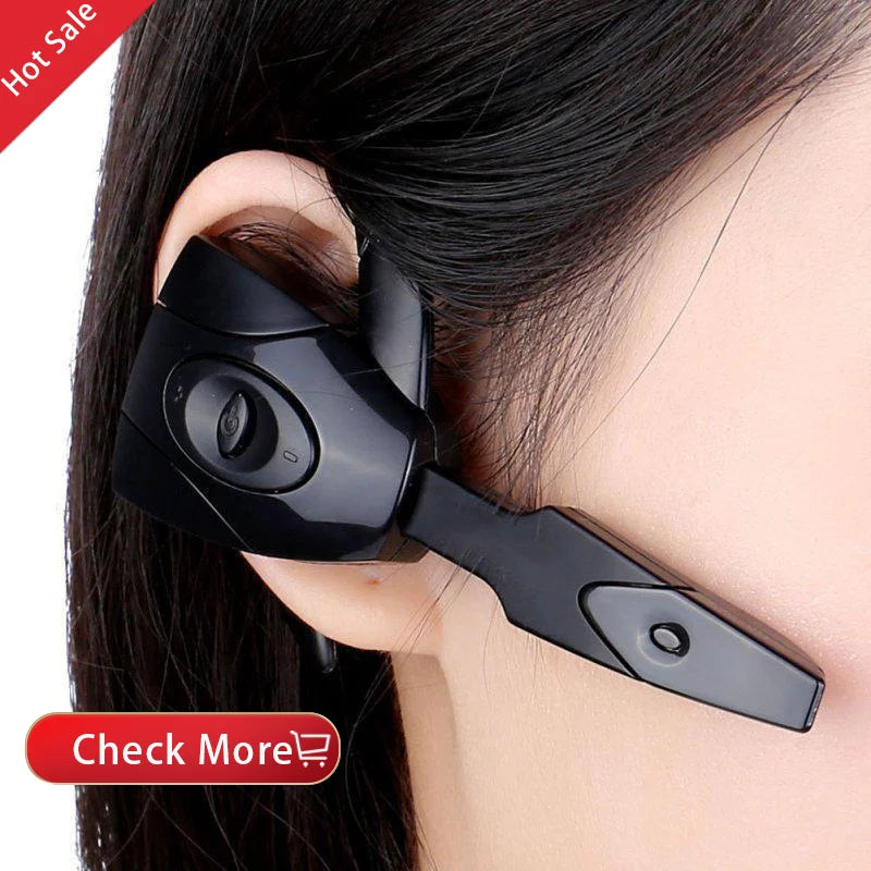 Wireless Bluetooth Headset – Hands-Free Business Earphones with Mic