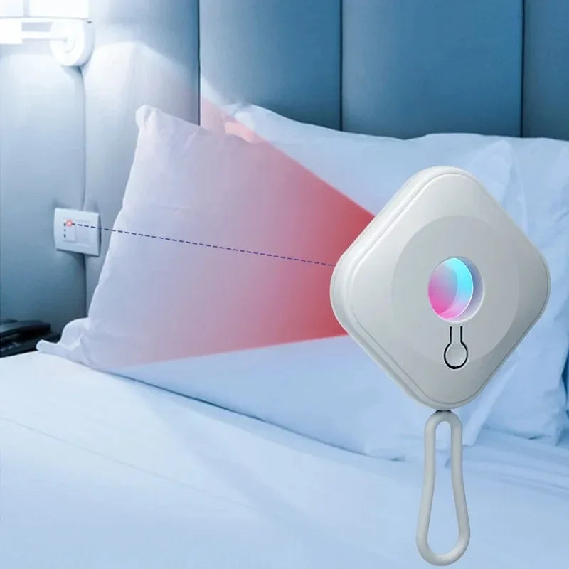 Anti-Peeping Infrared Camera Detector – Mini Hidden Lens Finder with LED Light