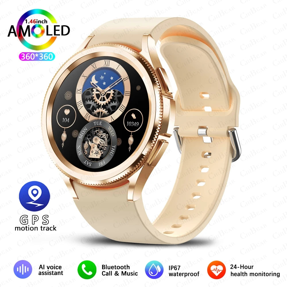 Samsung Galaxy Watch6 Classic – GPS Smartwatch with Bluetooth Call & Health Tracking