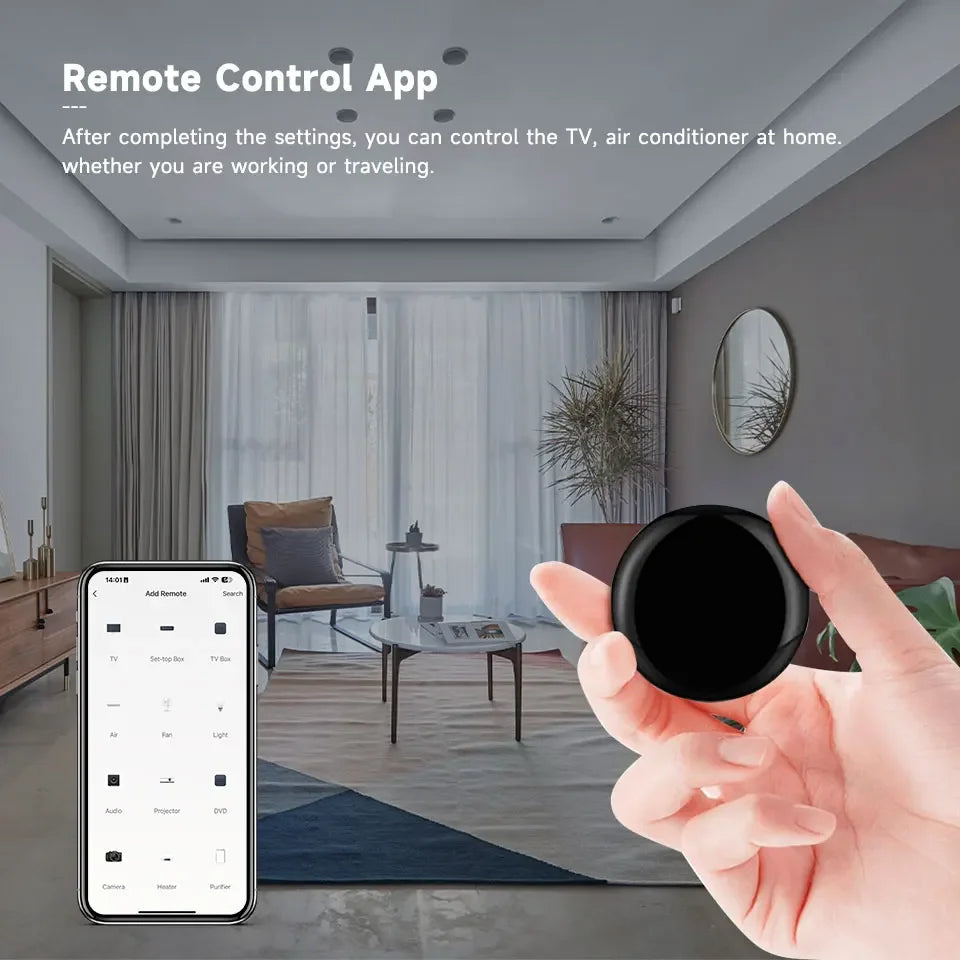 WiFi Smart IR Remote – Universal Infrared Controller for Smart Home Devices