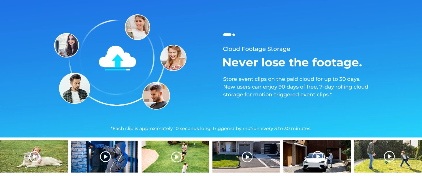 IMILAB EC5 3MP 2K Floodlight Outdoor Security Camera – 360° PTZ, Color Night Vision, Human Tracking, Auto Deterrence