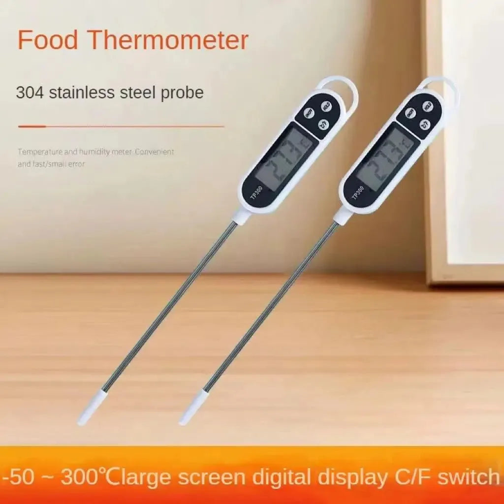 Digital Kitchen Thermometer – Electronic Food & Meat Temperature Measuring Tool with LCD Display