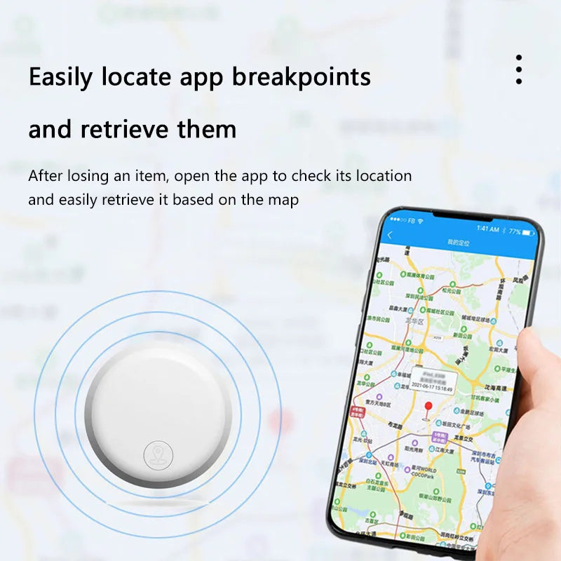 Xiaomi Mini Smart Anti-Lost Tracker – Bluetooth 5.0 GPS Locator Tag for Pets, Kids, Bags, and Wallets