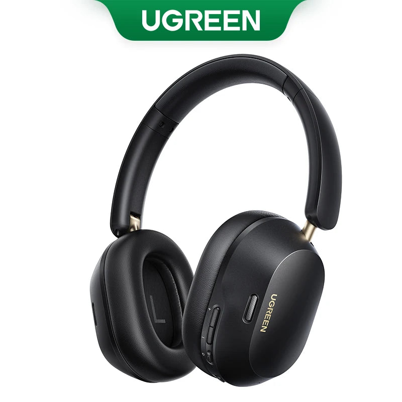 UGREEN Max5C Wireless Headphones – 43dB ANC, LDAC, 75H Battery, Hi-Res Audio