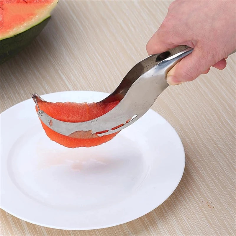 Stainless Steel Windmill Watermelon Cutter – Fruit Slicer & Watermelon Digger Kitchen Gadget