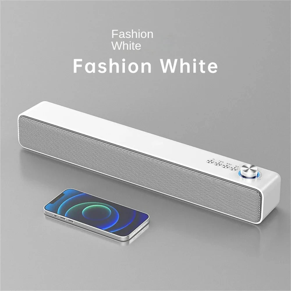 Original Bluetooth Subwoofer Soundbar – Wireless TV & Computer Speaker