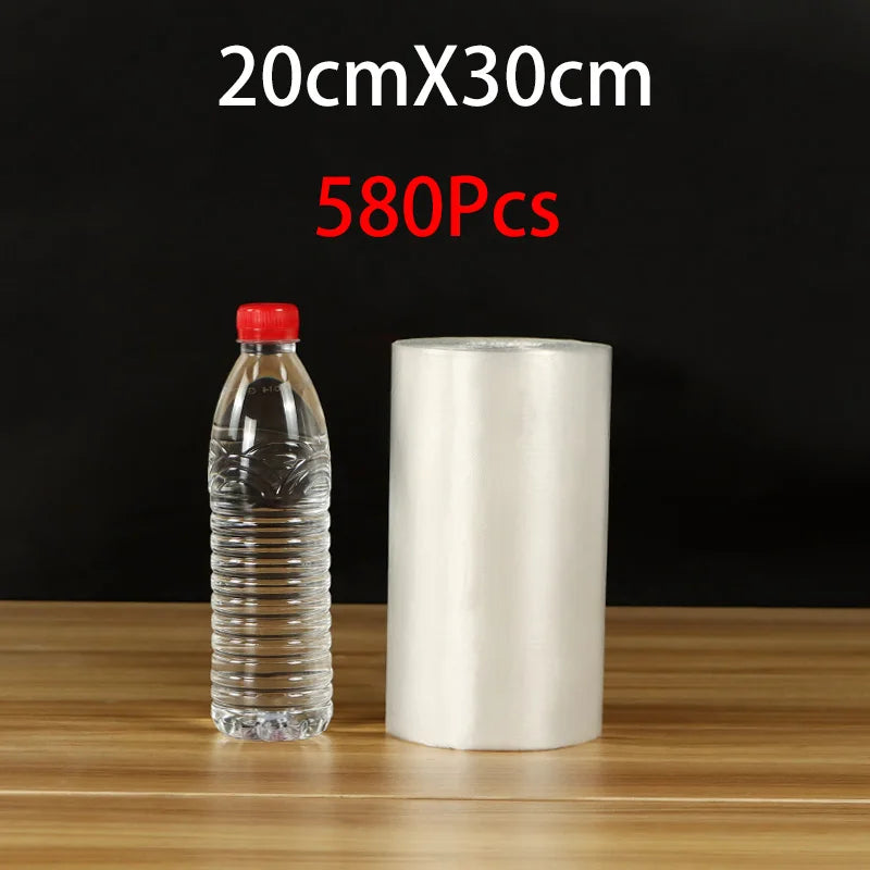 Eco-Friendly Food Fresh-Keeping Bags – 800g Large Roll for Kitchen & Freezer Use