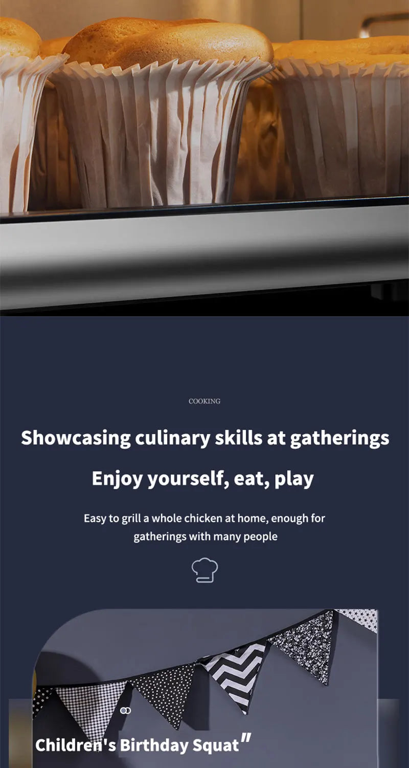 10L Large Capacity Electric Air Fryer – Oil-Free Convection Oven with 360° Baking