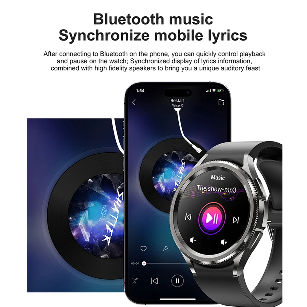 Samsung Galaxy Watch6 Classic – GPS Smartwatch with Bluetooth Call & Health Tracking