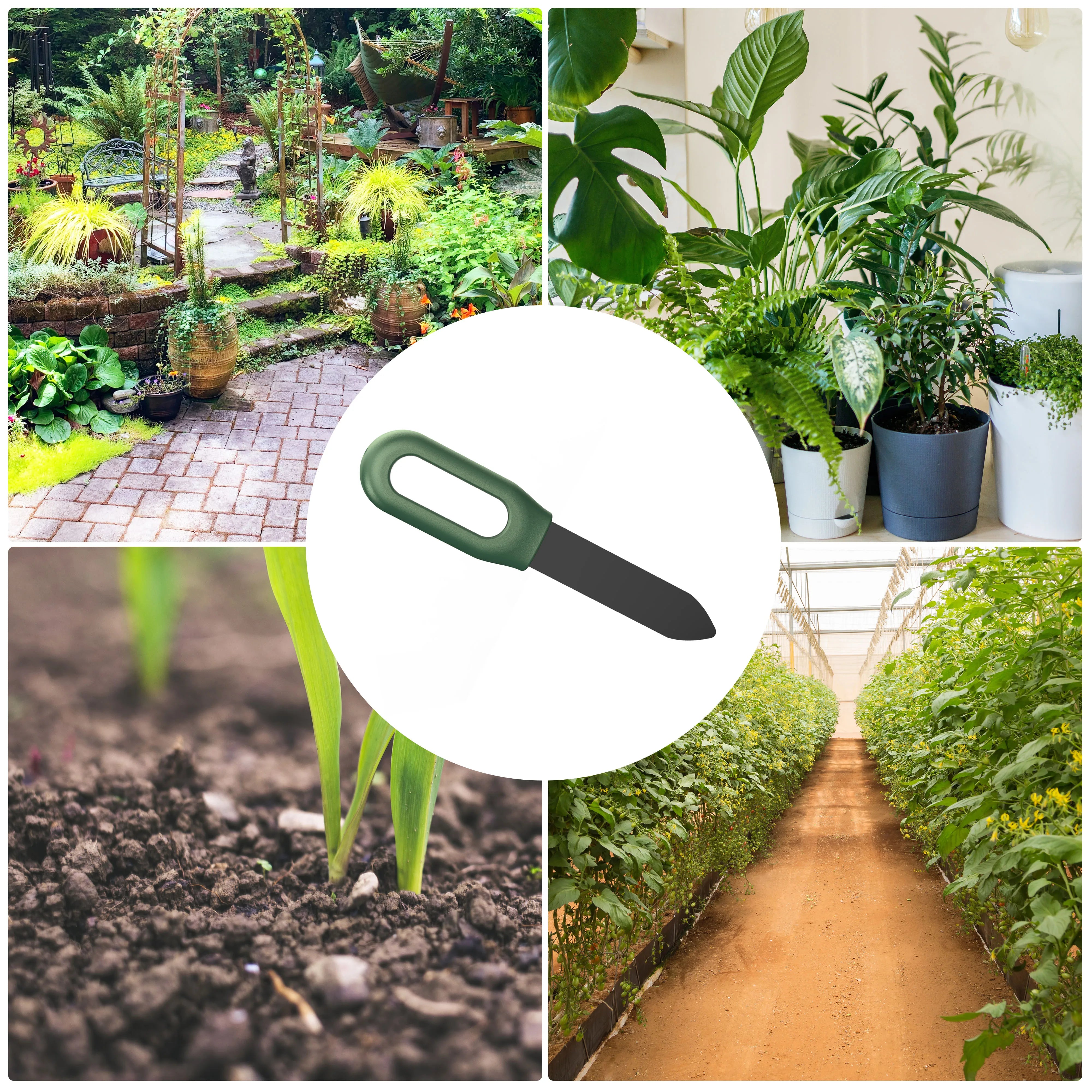 Haozee Tuya Zigbee Smart Soil Sensor – Temperature, Humidity & Moisture Monitor