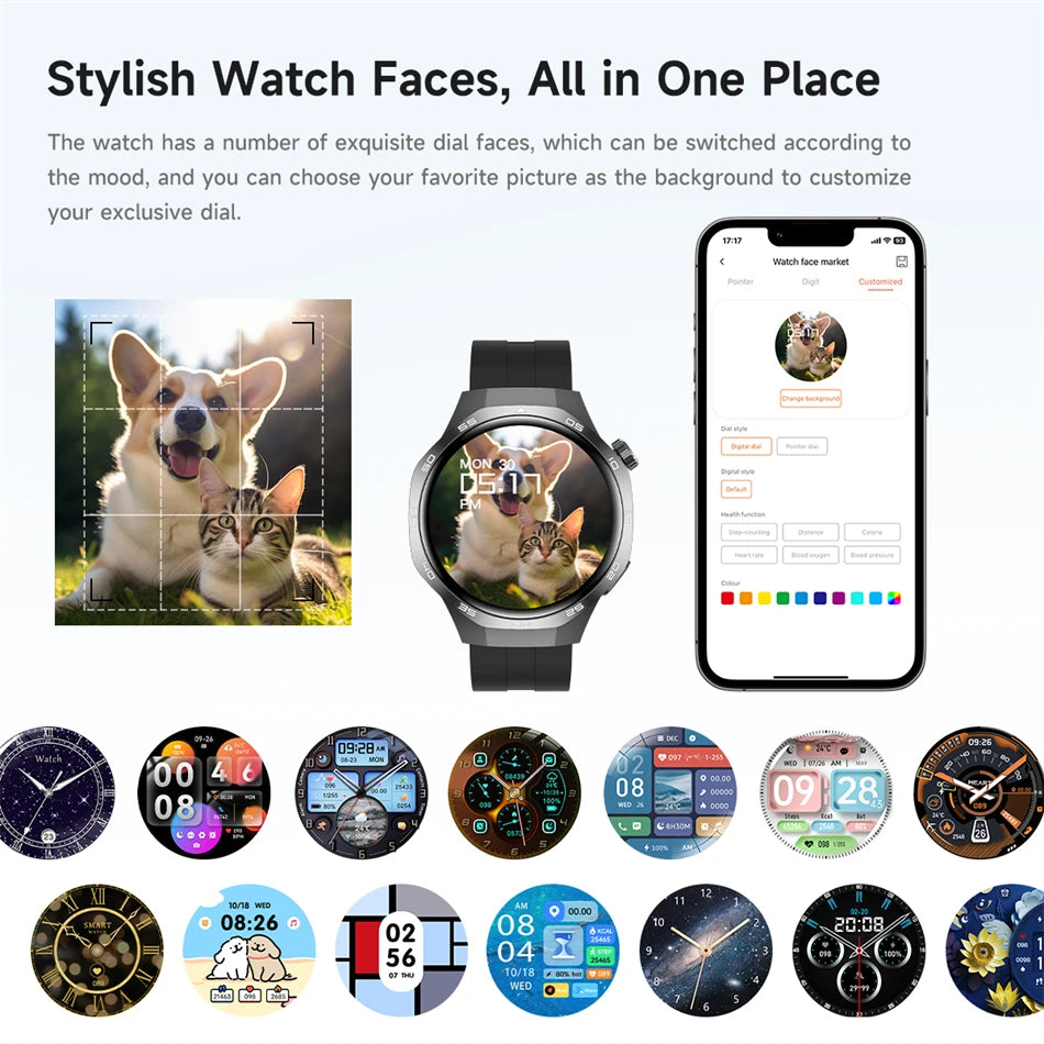 Huawei Watch GT5 Pro – AMOLED Smartwatch with NFC, GPS & Bluetooth Call