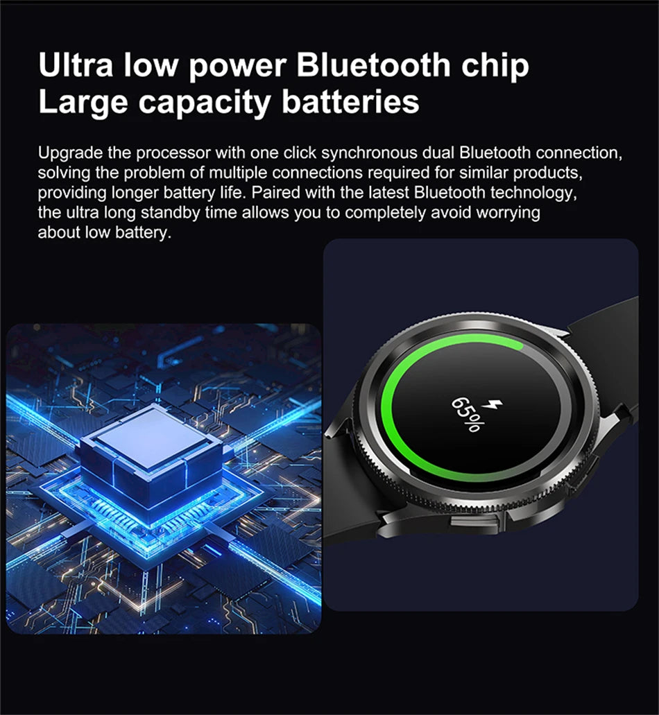 Samsung Galaxy Watch6 Classic – GPS Smartwatch with Bluetooth Call & Health Tracking