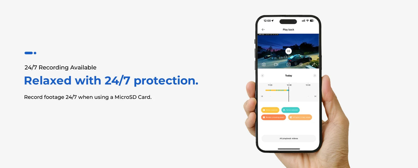 IMILAB EC5 3MP 2K Floodlight Outdoor Security Camera – 360° PTZ, Color Night Vision, Human Tracking, Auto Deterrence