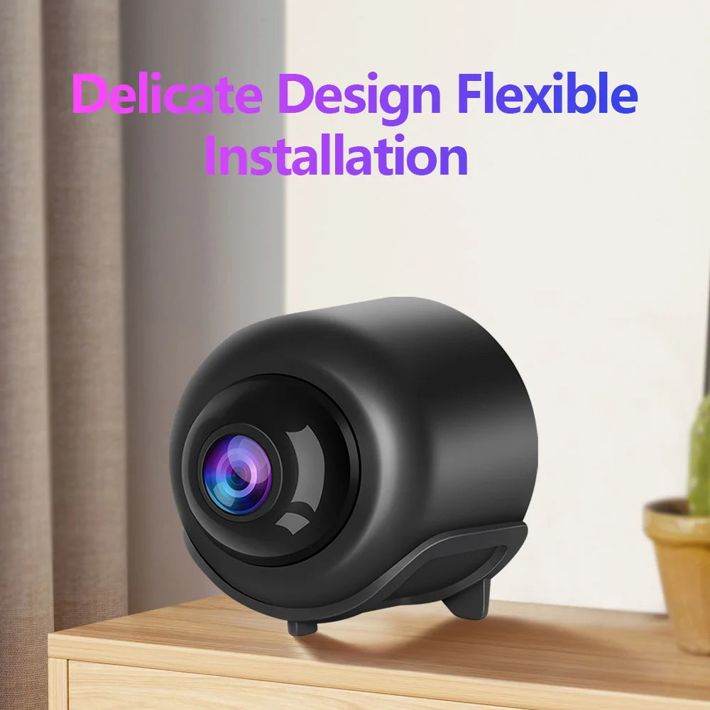 2024 X5 Mini WiFi Camera – Indoor Night Vision Security with Audio & Video Recording