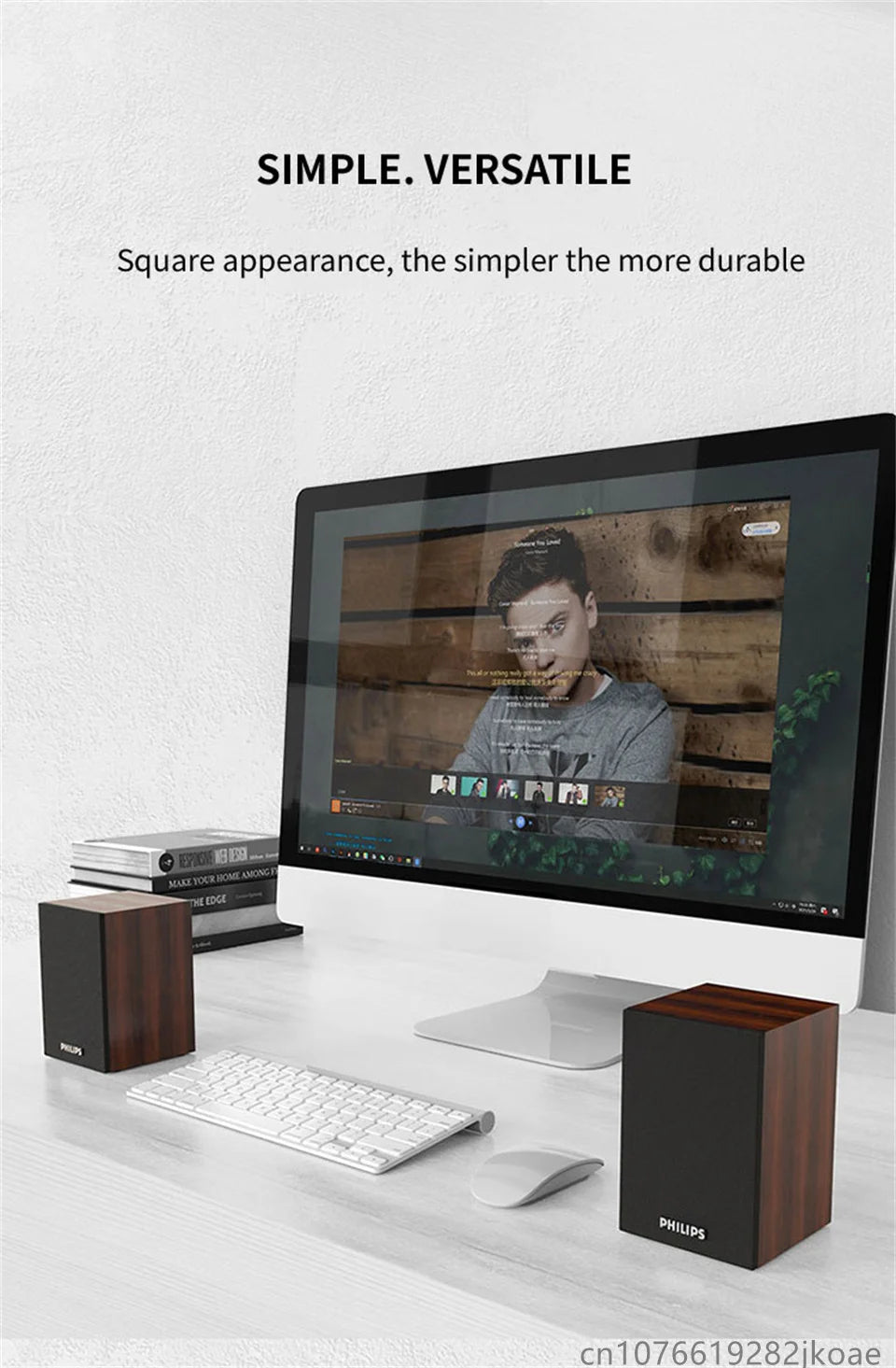 Philips SPA20 Bluetooth Speaker – 360° Stereo Sound for MacBook & PC