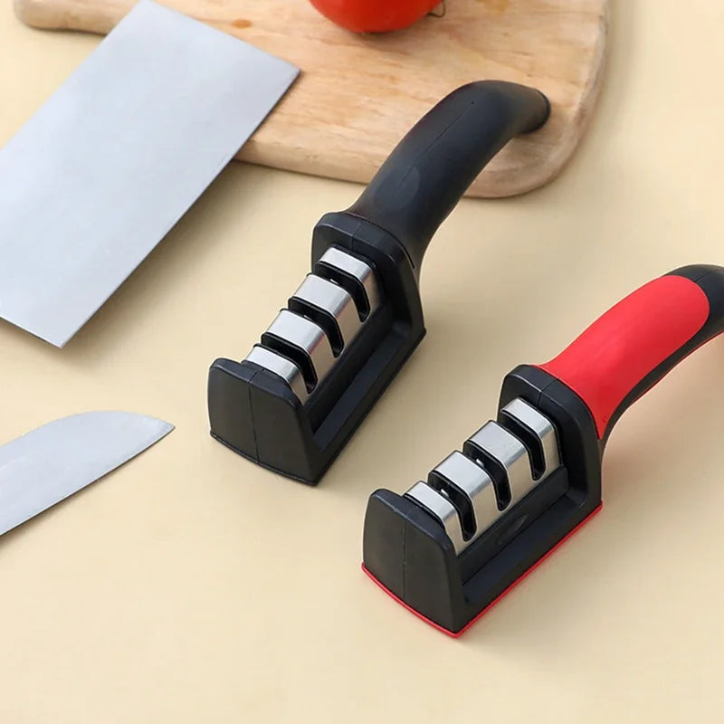 Level 3 Quick Knife Sharpener – Anti-Slip Base Kitchen Tool
