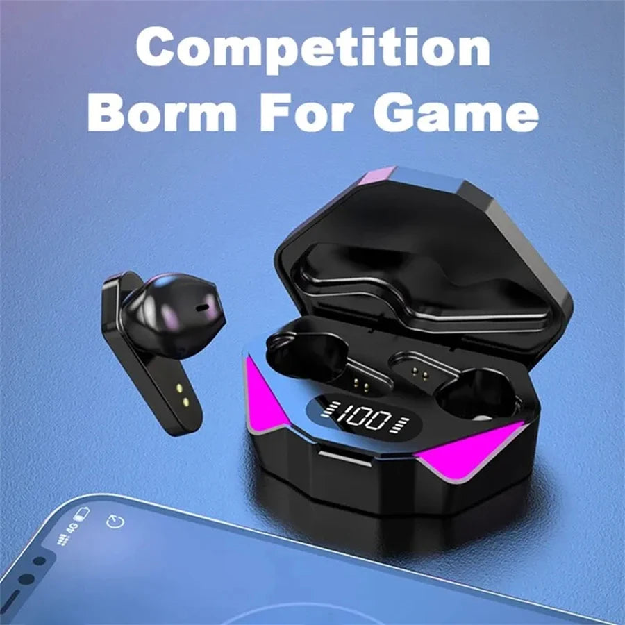 New TWS Wireless Bluetooth Earphones – Waterproof Sport Headset with Mic