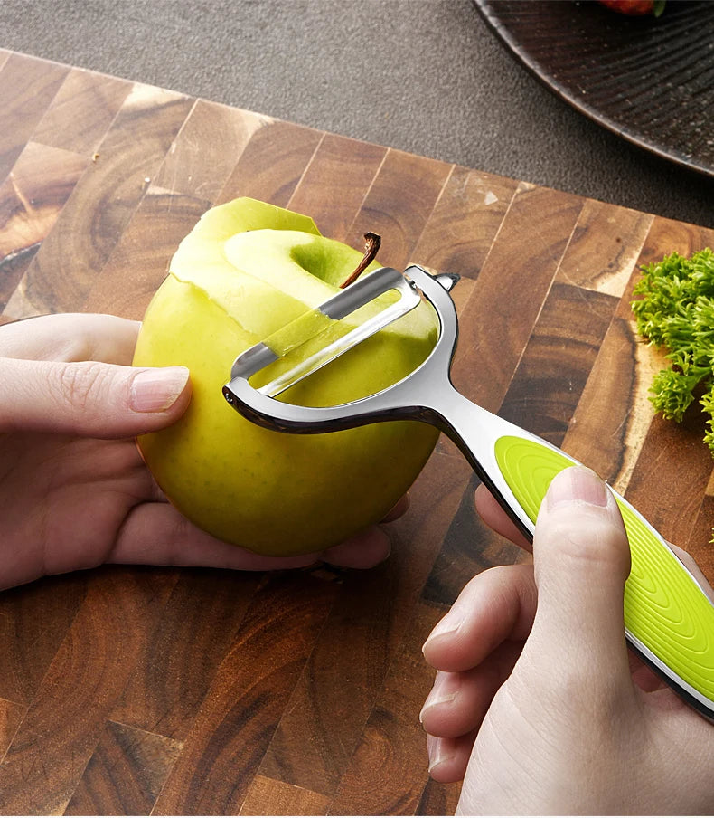 Stainless Steel Vegetable & Potato Peeler – Multi-Function Kitchen Tool