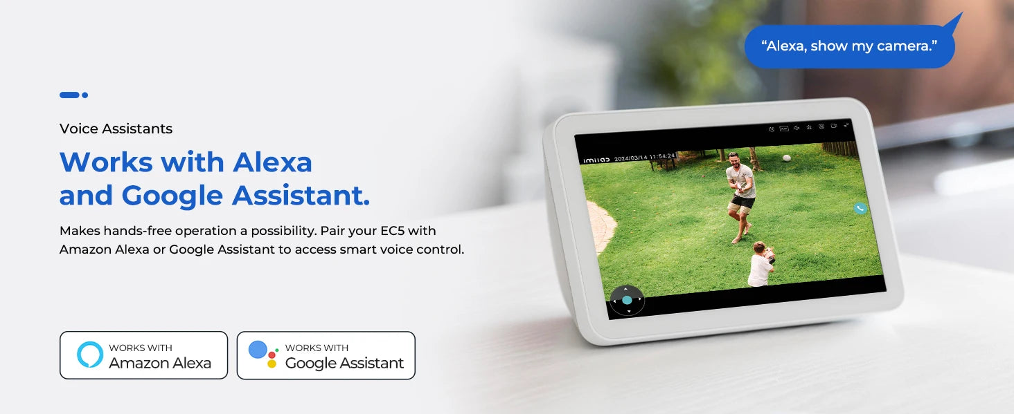 IMILAB EC5 3MP 2K Floodlight Outdoor Security Camera – 360° PTZ, Color Night Vision, Human Tracking, Auto Deterrence