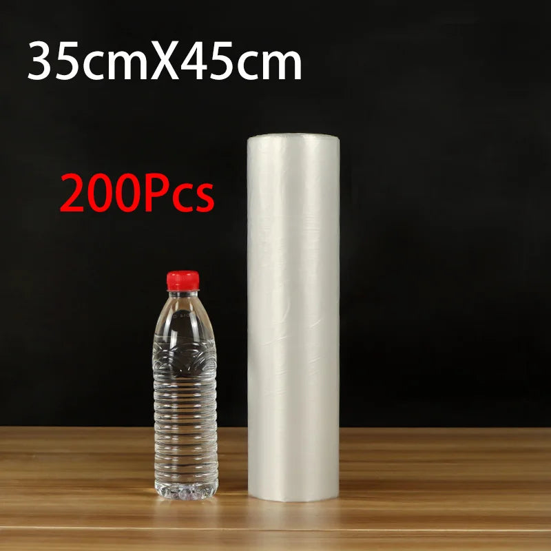 Eco-Friendly Food Fresh-Keeping Bags – 800g Large Roll for Kitchen & Freezer Use