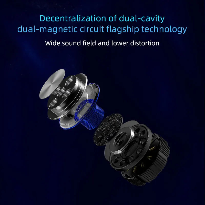 EPZ Q1 Pro Wired Earphones – HiFi Bass IEM with MIC & Detachable Type-C Cable