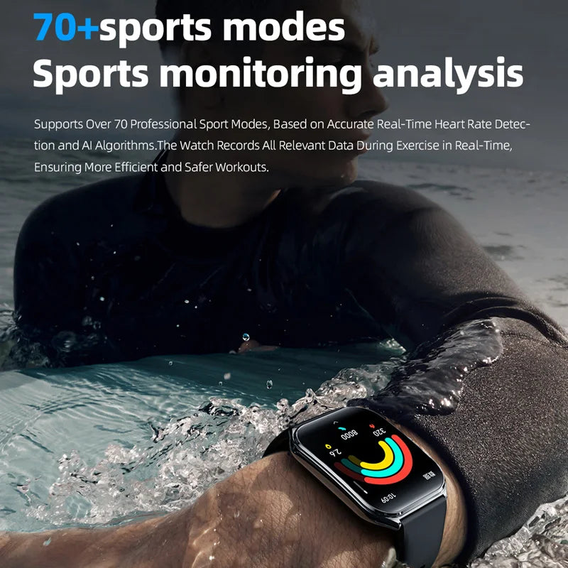 Xiaomi Ultra Thin Smart Watch – 1.96" AMOLED HD Display, Call & Reminder