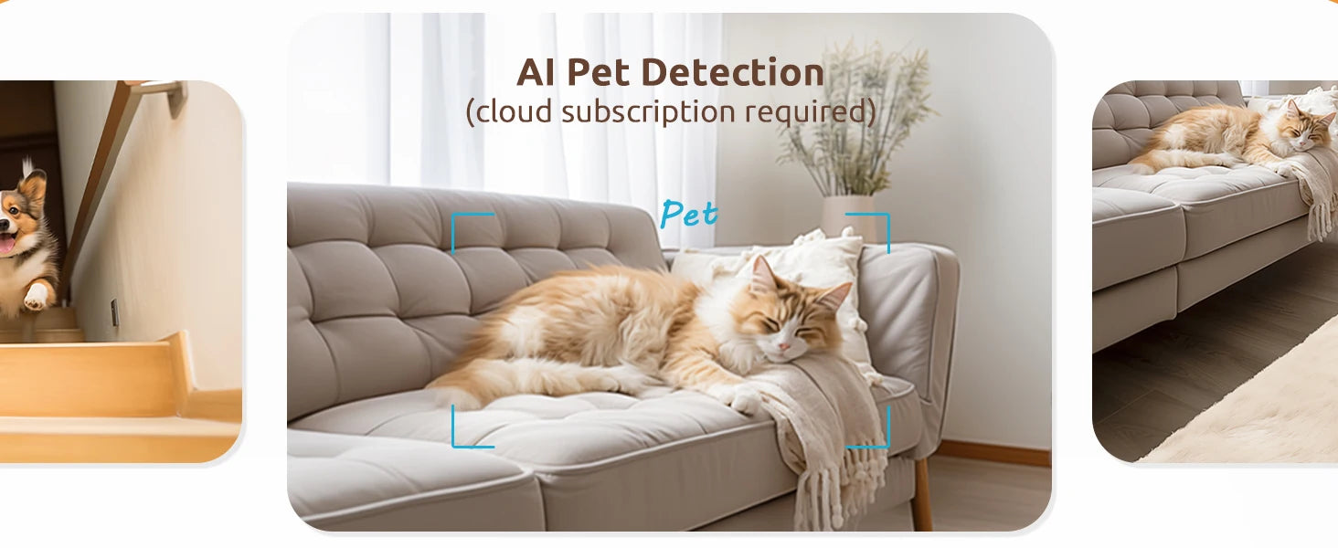 Blurams A31S 2-Pack Indoor Security Cameras – 2K HD with One-Touch Call