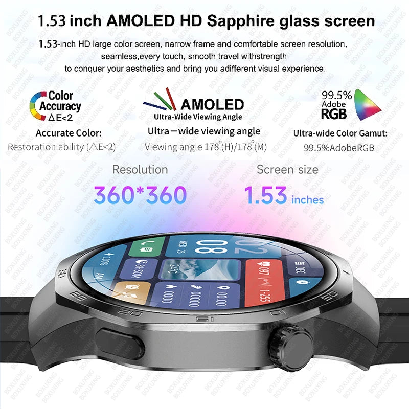 Huawei Watch GT5 Pro – AMOLED Smartwatch with NFC, GPS & Bluetooth Call