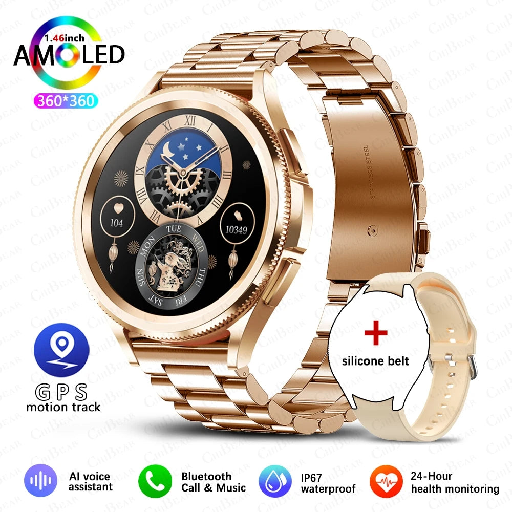 Samsung Galaxy Watch6 Classic – GPS Smartwatch with Bluetooth Call & Health Tracking