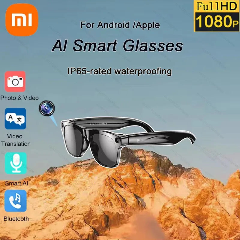 Xiaomi 4K AI Smart Glasses – 100MP HD Camera, Bluetooth Call & Voice Assistant