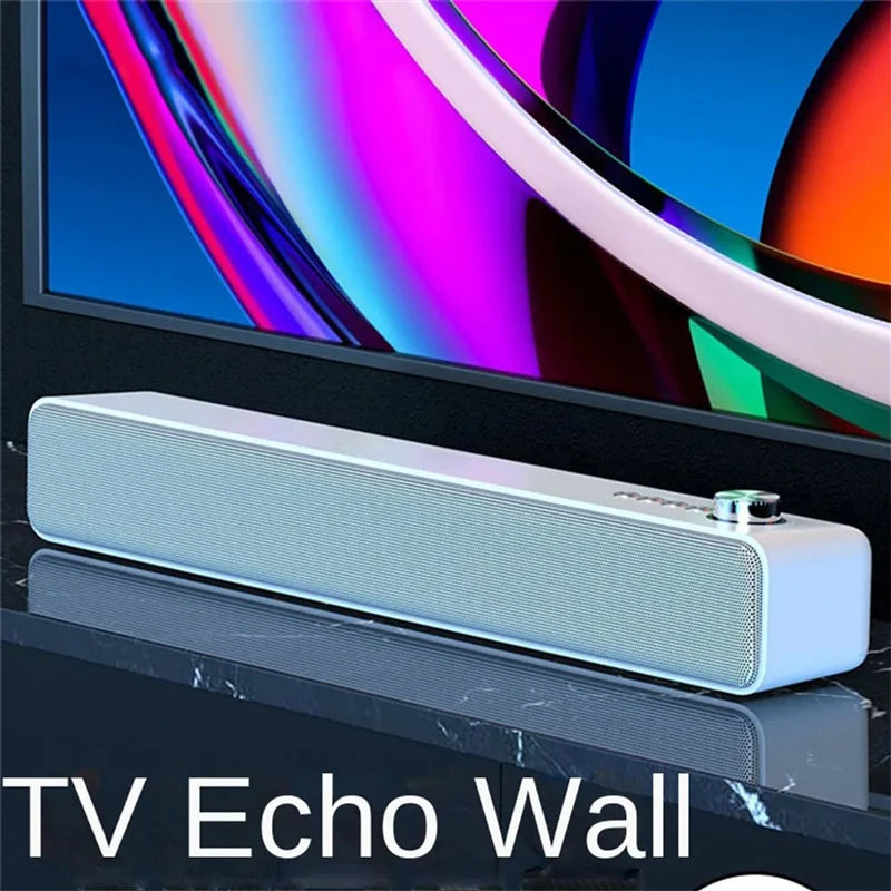 Original Bluetooth Subwoofer Soundbar – Wireless TV & Computer Speaker
