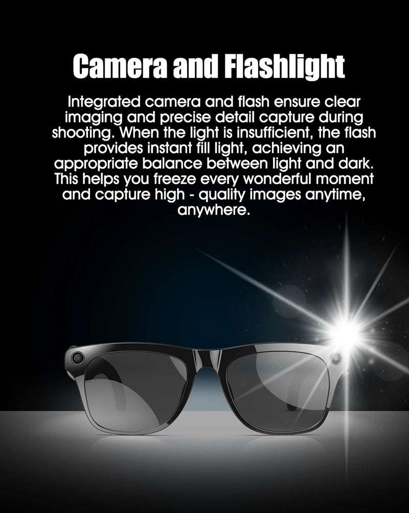 Xiaomi 4K AI Smart Glasses – 100MP HD Camera, Bluetooth Call & Voice Assistant