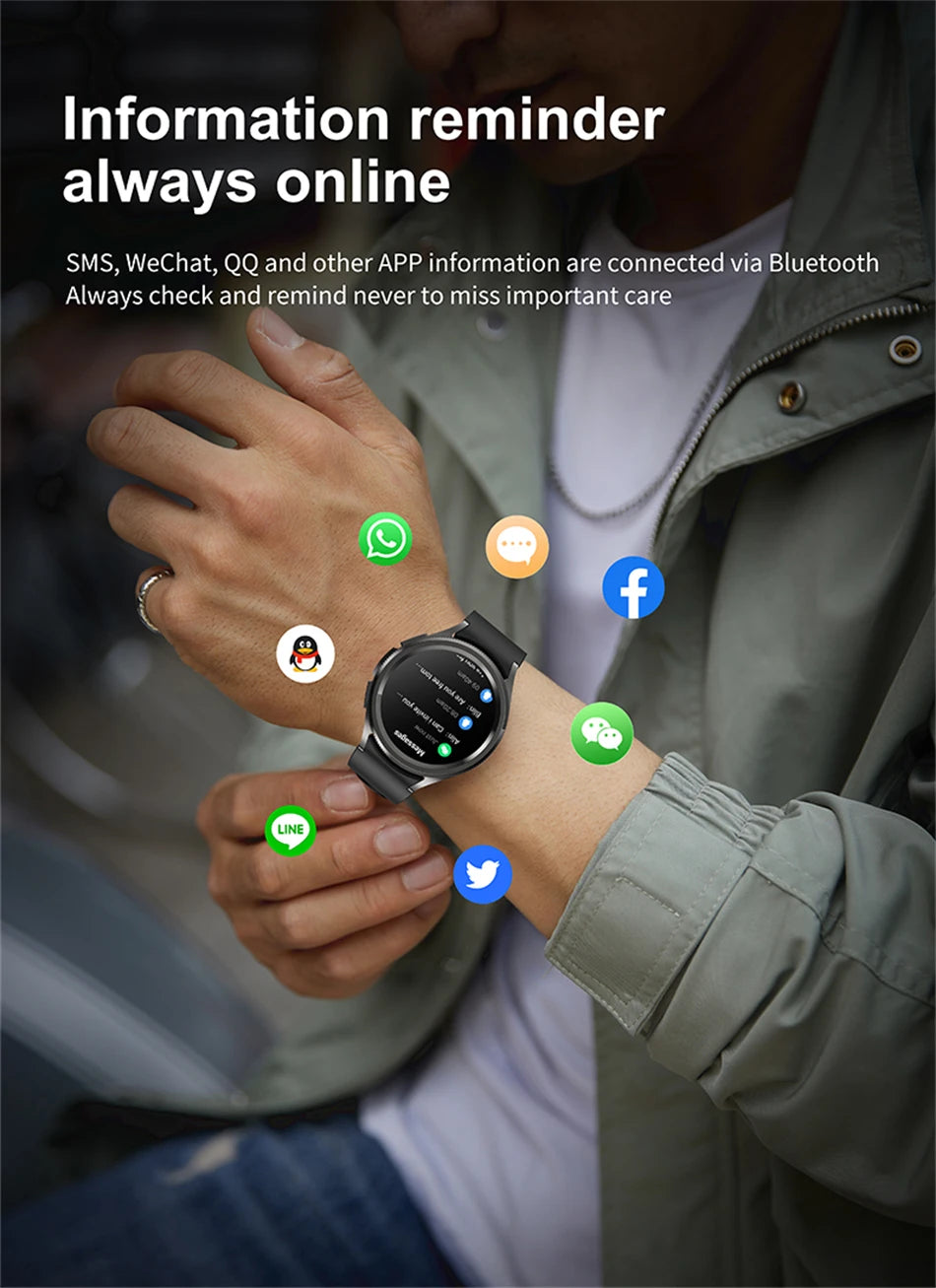 Samsung Galaxy Watch6 Classic – GPS Smartwatch with Bluetooth Call & Health Tracking