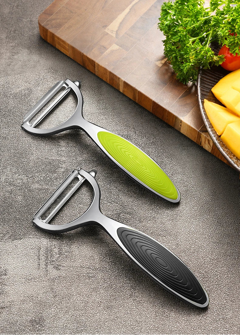 Stainless Steel Vegetable & Potato Peeler – Multi-Function Kitchen Tool