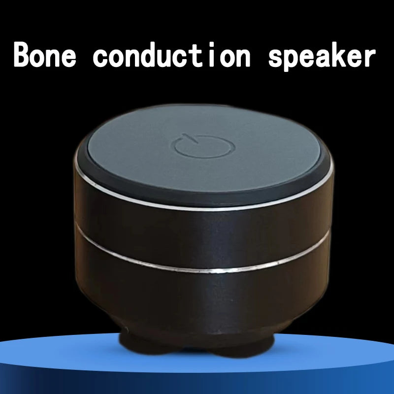 Bone Conduction Wireless Speaker – TWS Hi-Fi Sound with Sucker Mount & Wearable Loop