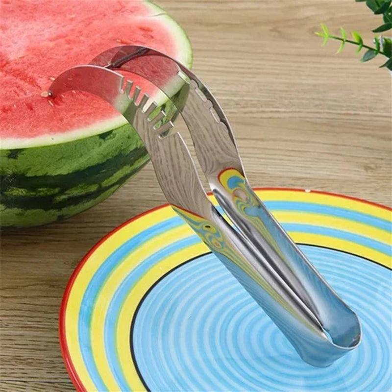 Stainless Steel Windmill Watermelon Cutter – Fruit Slicer & Watermelon Digger Kitchen Gadget