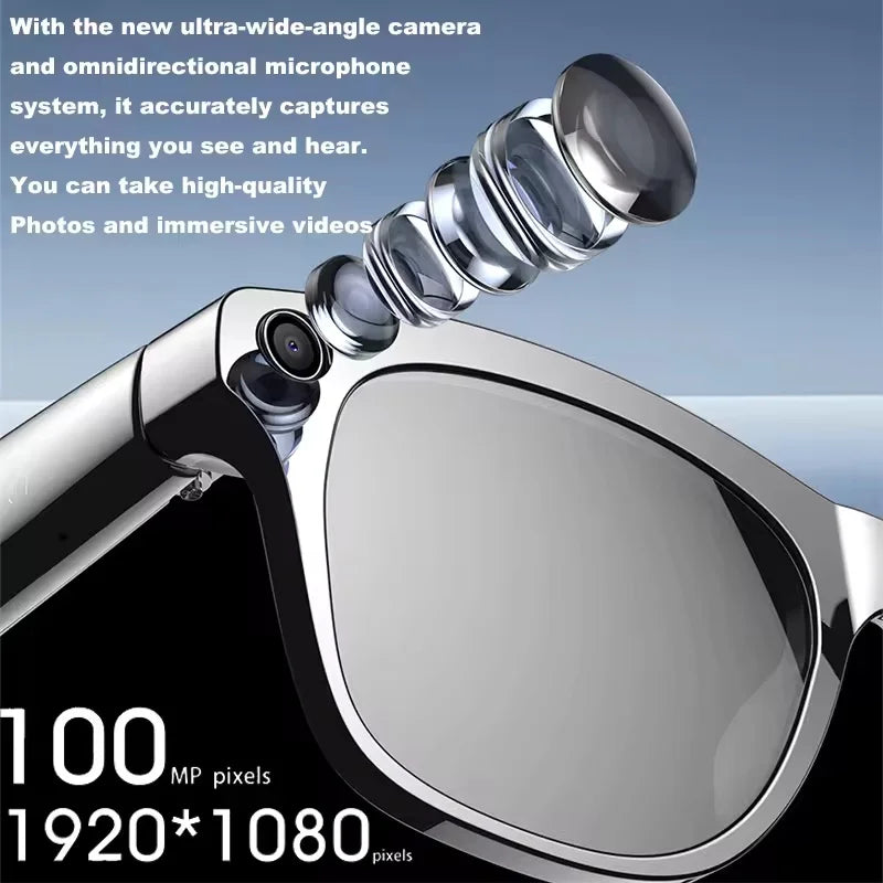 Xiaomi 4K HD AI Smart Glasses – 100MP Camera, Voice Assistant & Bluetooth Call