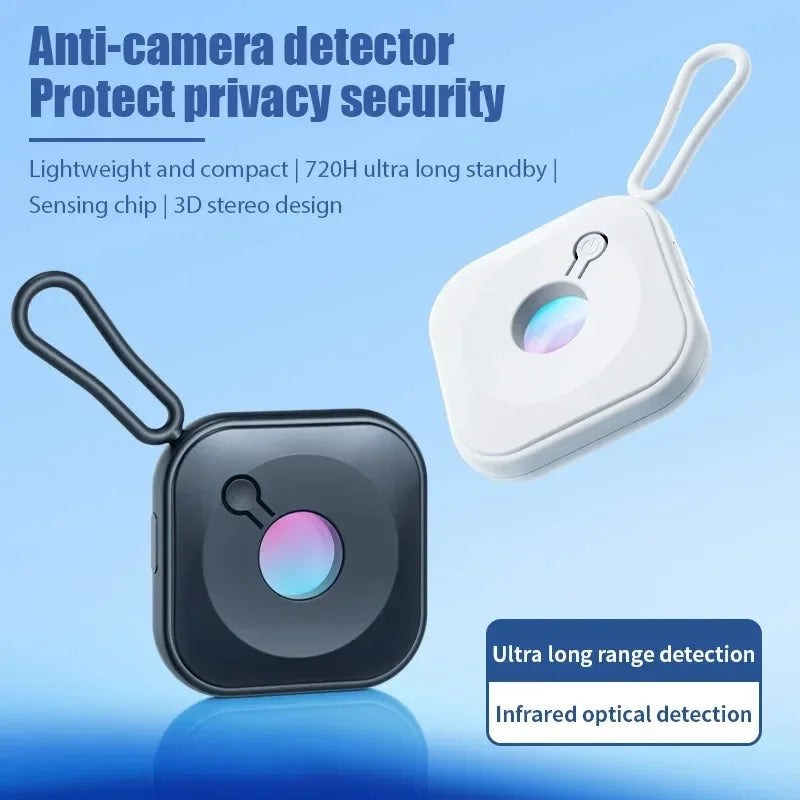 Anti-Peeping Infrared Camera Detector – Mini Hidden Lens Finder with LED Light