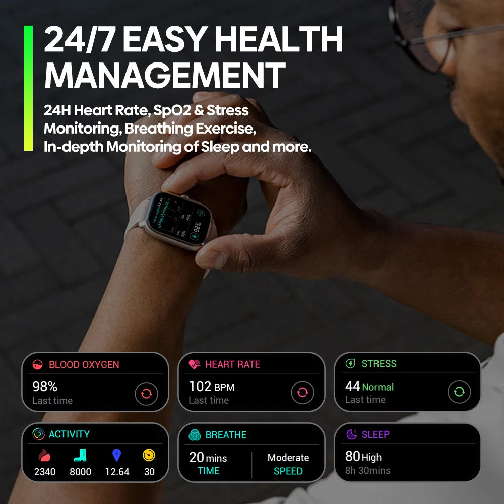 Zeblaze Beyond 3 Pro – GPS Smartwatch with AMOLED Display & Calling
